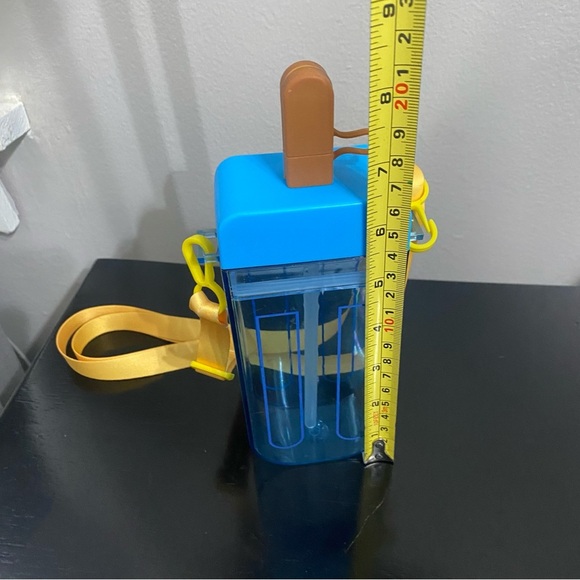 290 ML Cute Straw Water Bottle Ice Cream Popsicle Cup With Shoulder Strap Unisex - Picture 6 of 6